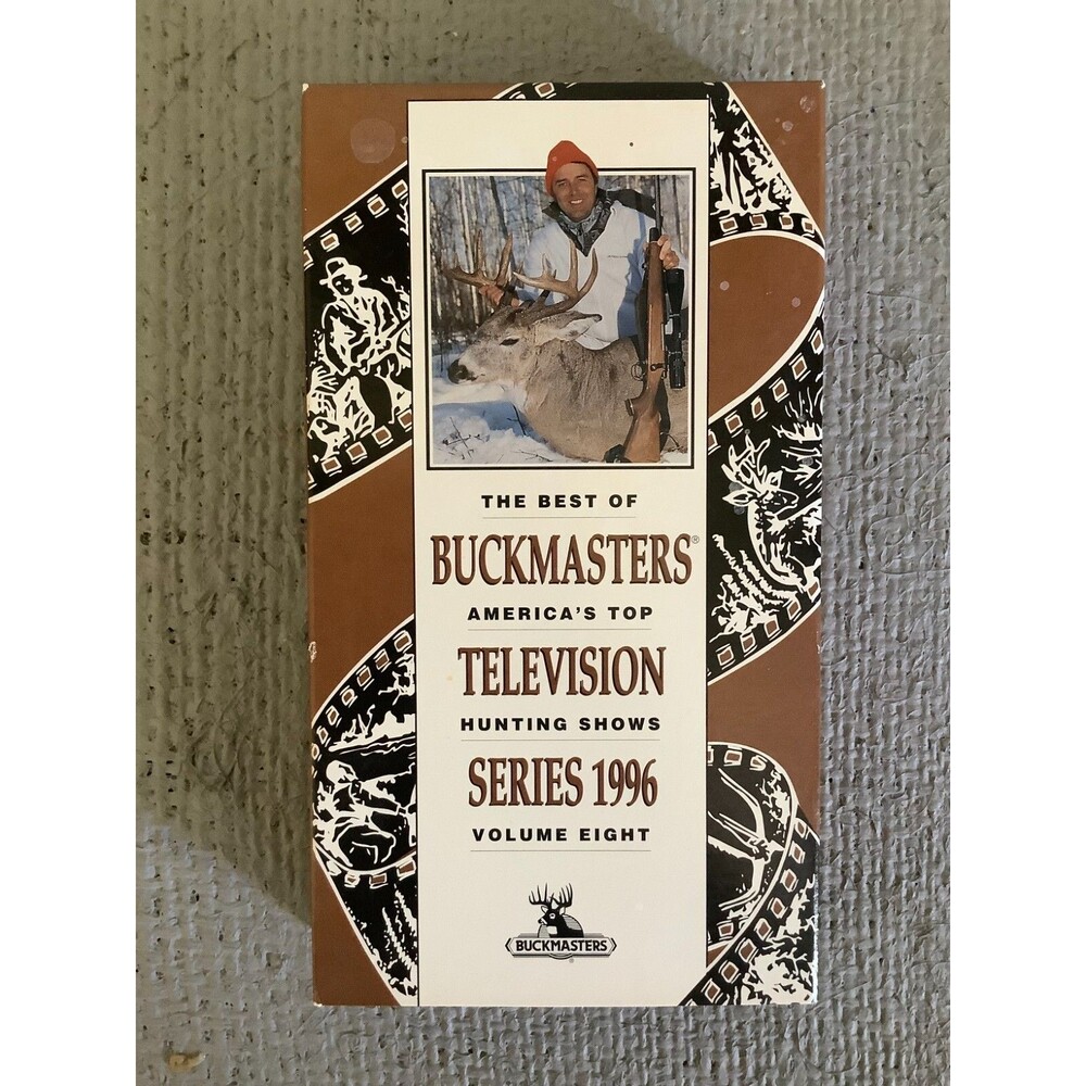 Vtg 90s Hunting VHS Best of BuckMasters TV Series 1993 Vol 8 Deer White Tail Bow